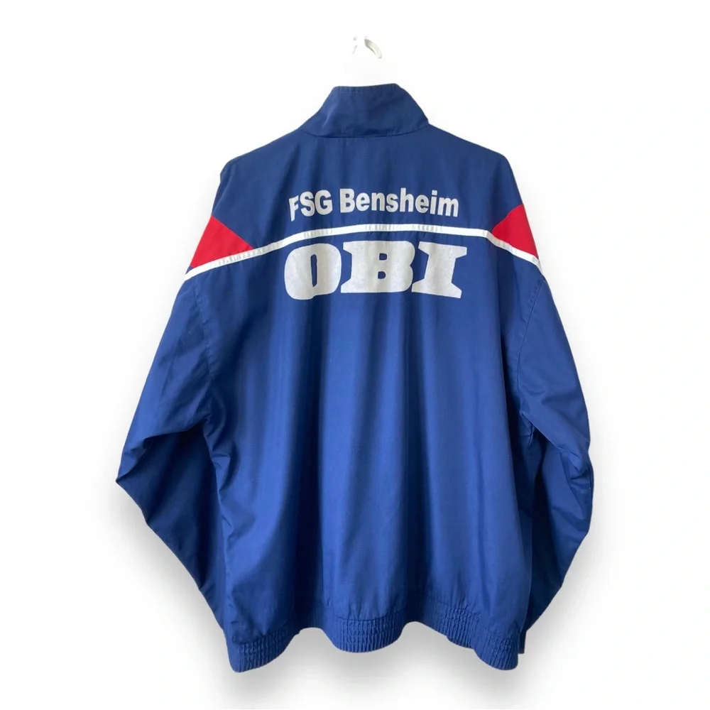 Vintage Adidas Y2K Navy Red Track Jacket - Picture 2 of 12